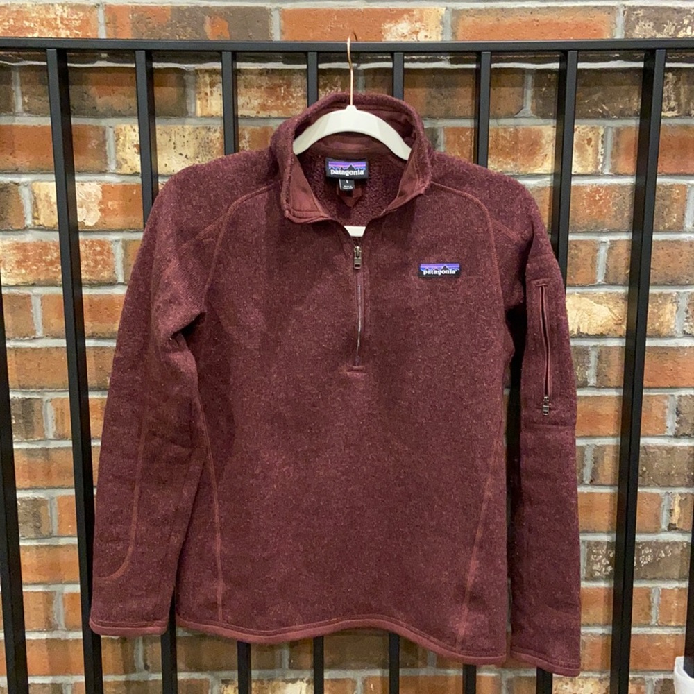 Patagonia Women's Better Sweater® 1/4-Zip Fleece - Sequoia Red